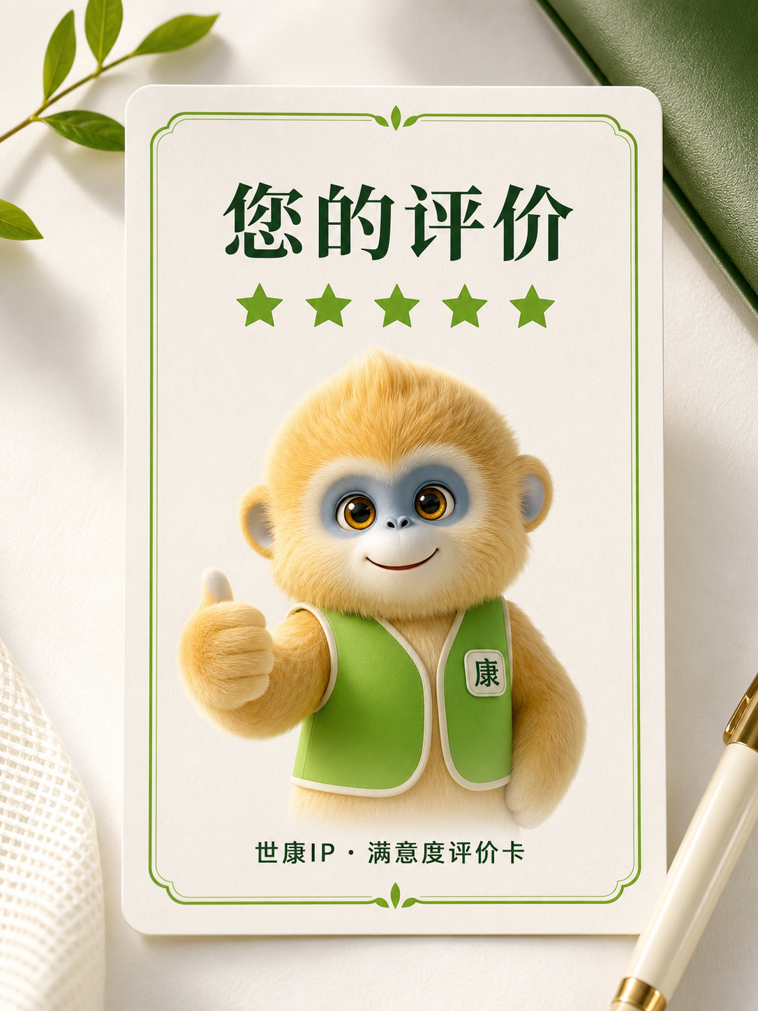 满意度评价卡