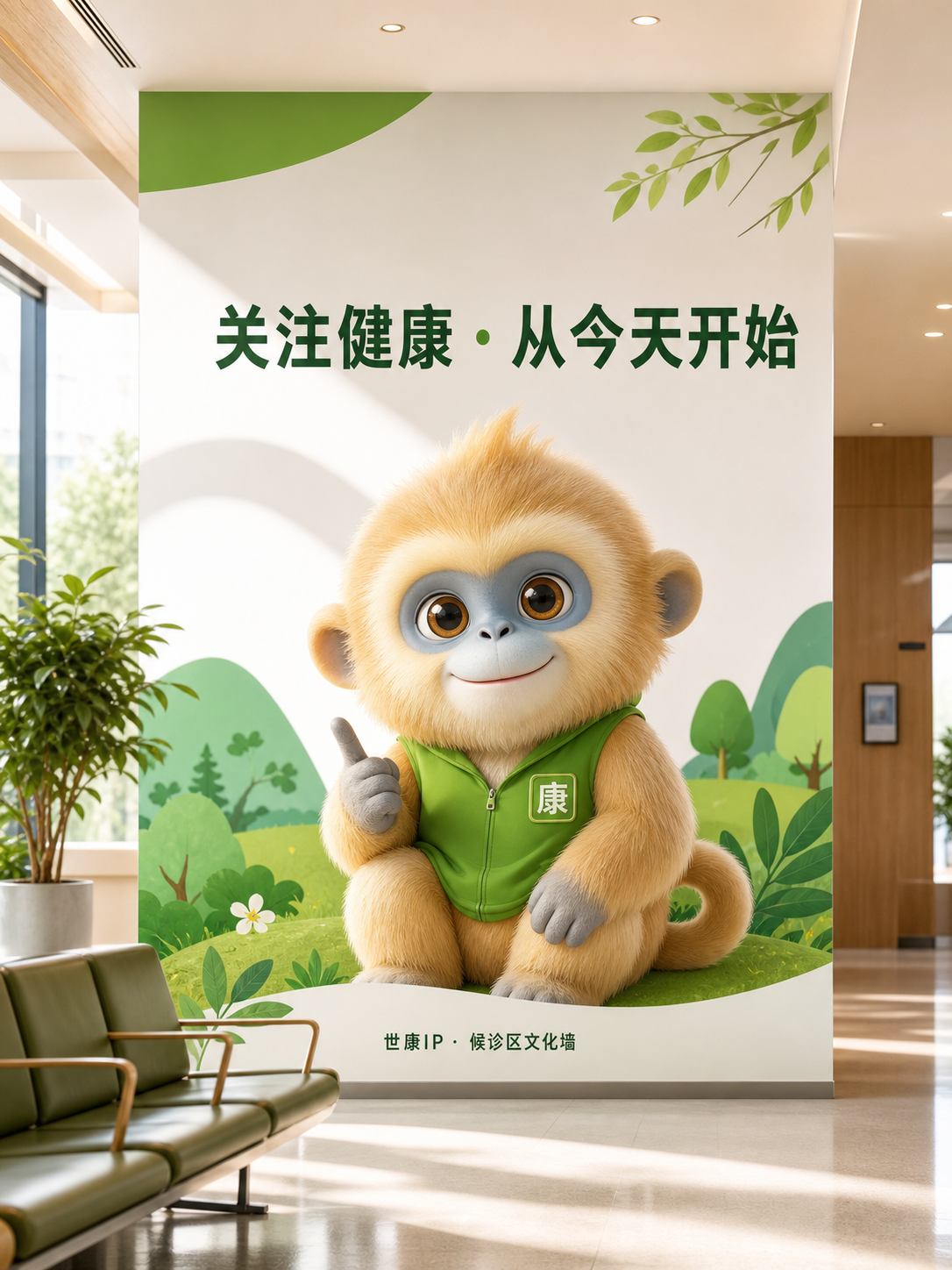 候诊区文化墙