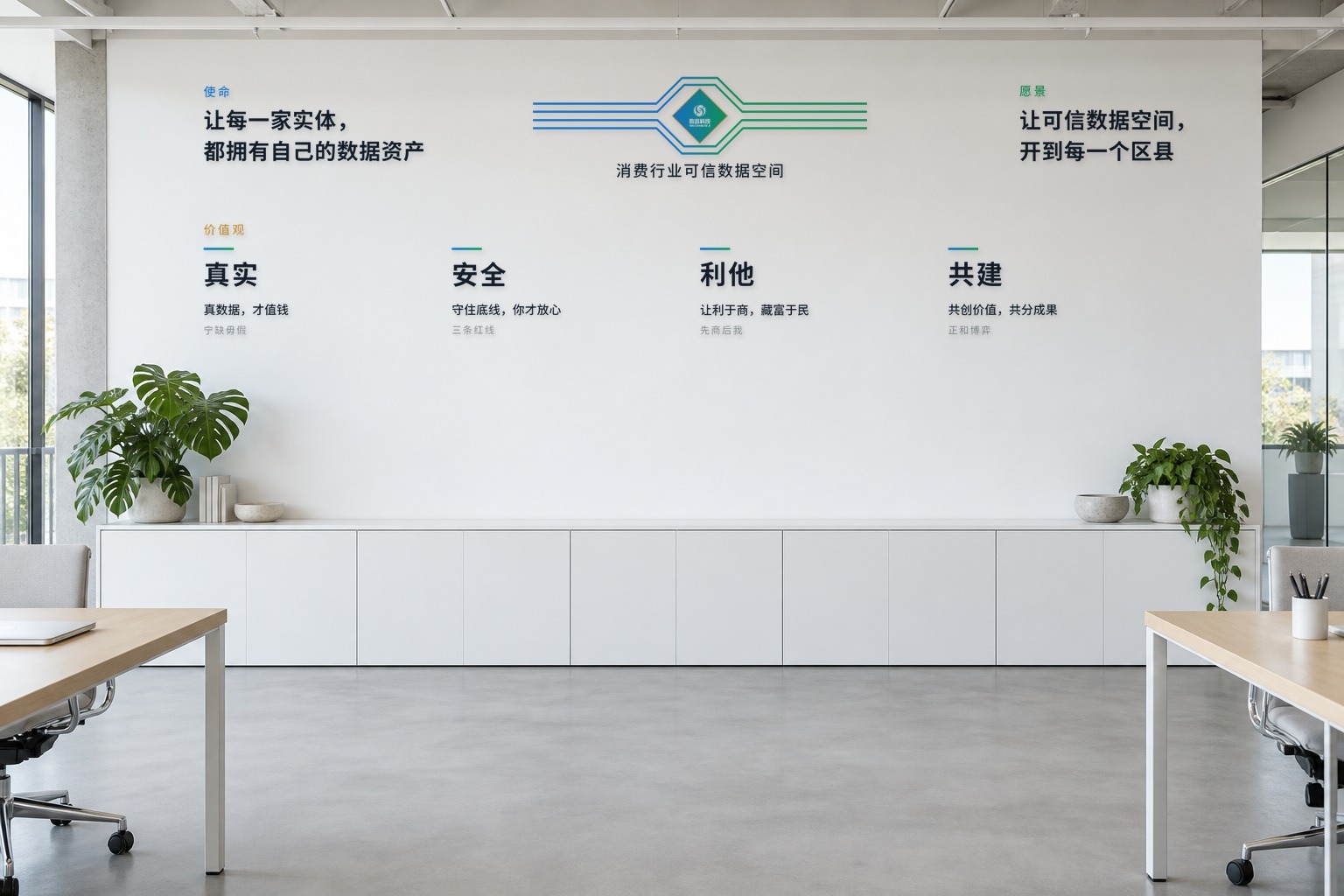 文化墙实景